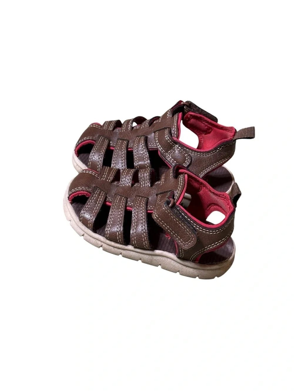 Carter’s Baby Boy Walker Brown Sandals Size 4